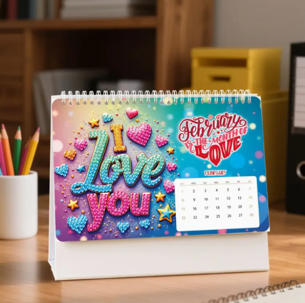 Diamond Painting Kalender 2026 13 teilig